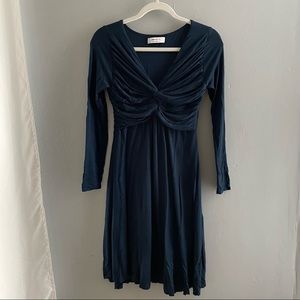 Bailey 44 Twist front long sleeve dress